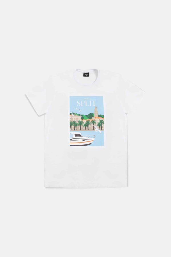 Muški T-shirt RAZGLEDNICA SPLIT
