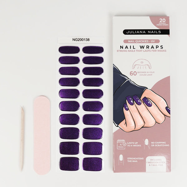 Nail Quickies – samoljepljive gel lak folije za nokte – Into The Mystic (20 kom.)