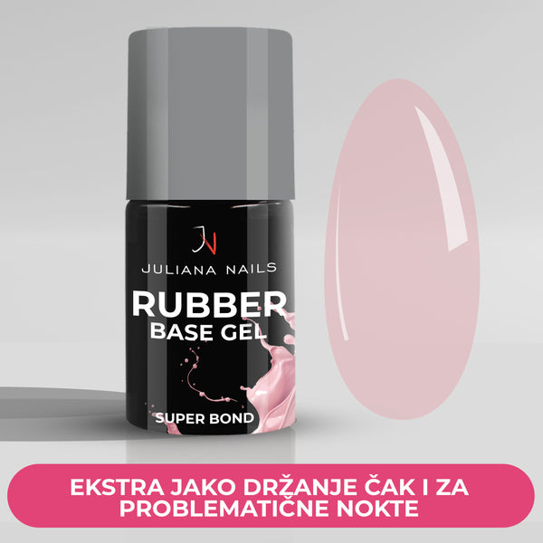 Gel lak – Rubber Base Gel – Rose