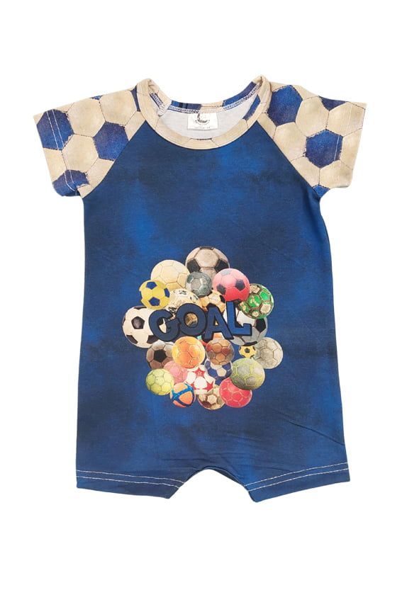Romper kratkih rukava - Goal- plavi