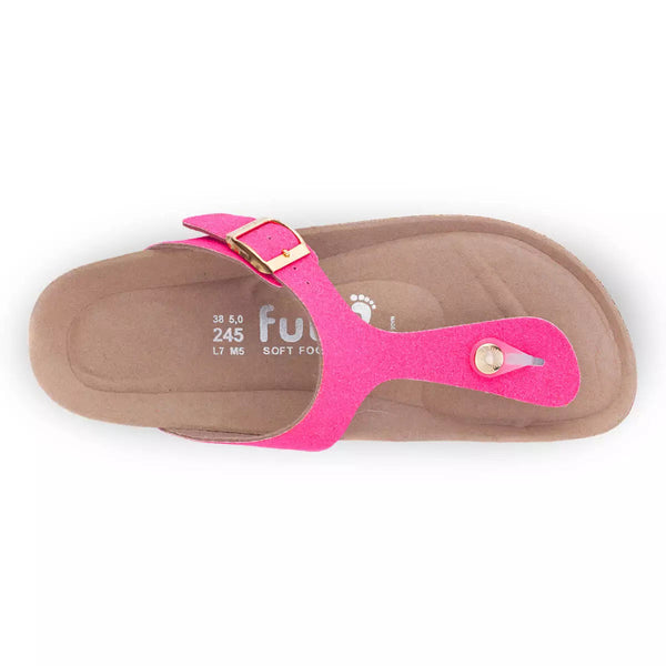 Boa Neon Fuchsia Glitter