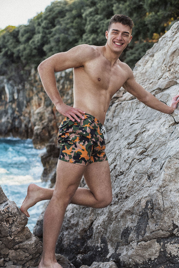 Muški šorc za kupanje MASKIRNI