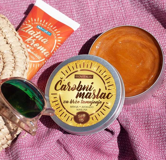 Čarobni maslac za brže tamnjenje SPF15