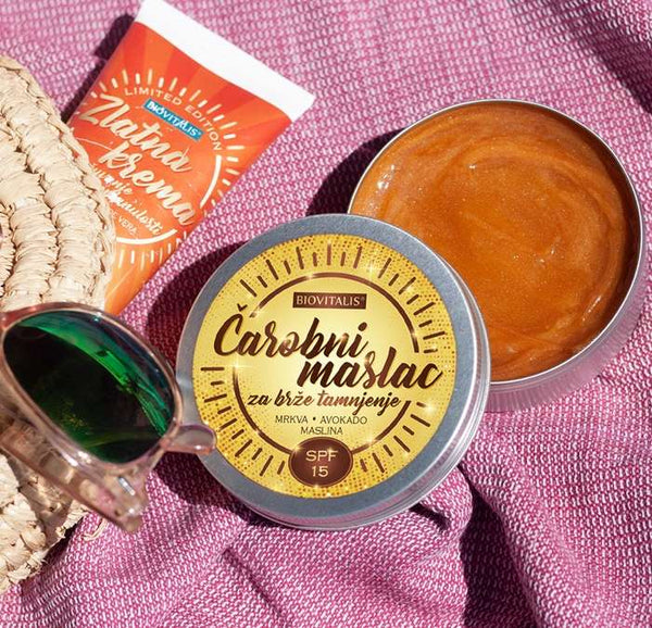 Čarobni maslac za brže tamnjenje SPF15