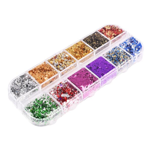 Nail Art Display XL – mix folija – Vogue