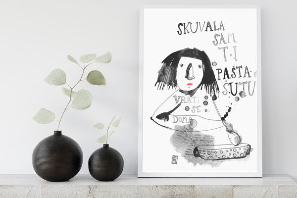 Skuvala sam ti...