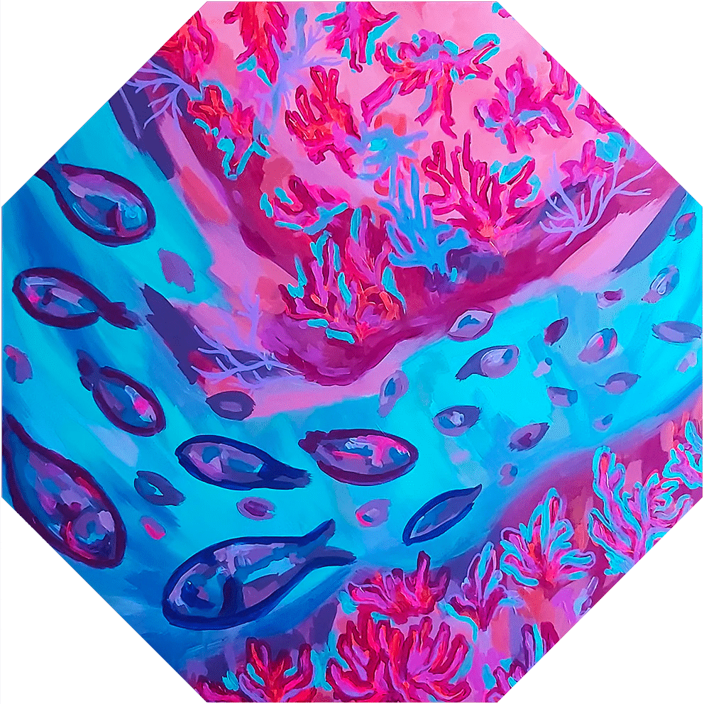 Umbrella - Coral reef