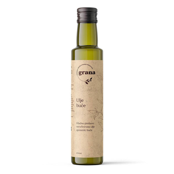 Bučino ulje hladno prešano 250 ml