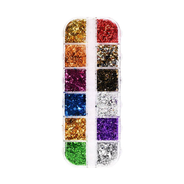 Nail Art Display XL – mix folija – Luxury
