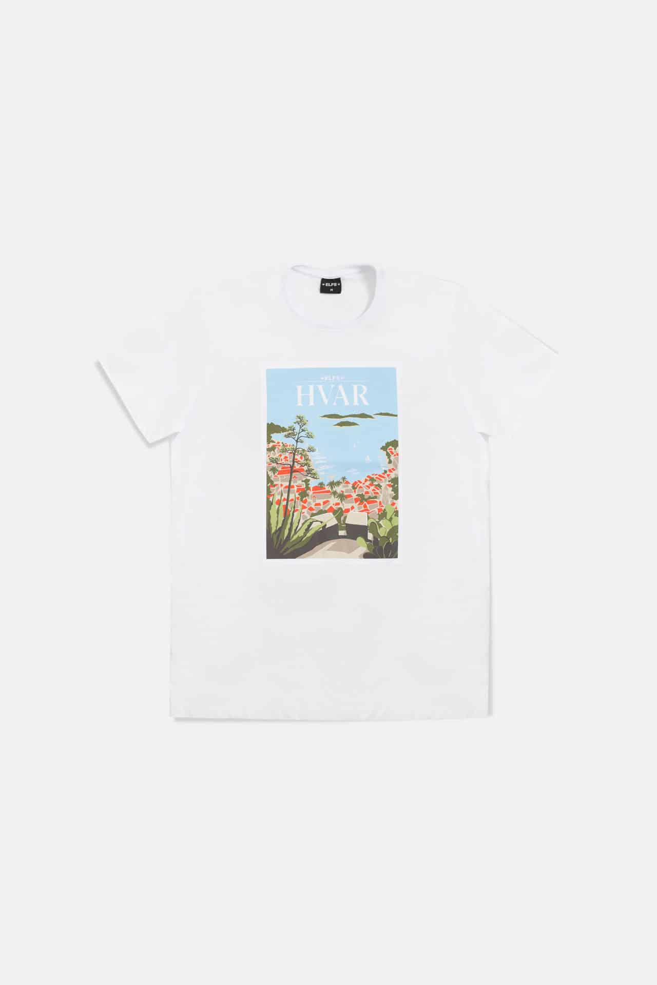 Muški T-shirt RAZGLEDNICA HVAR