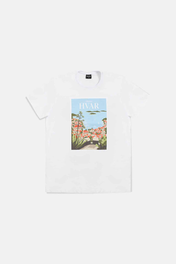 Muški T-shirt RAZGLEDNICA HVAR