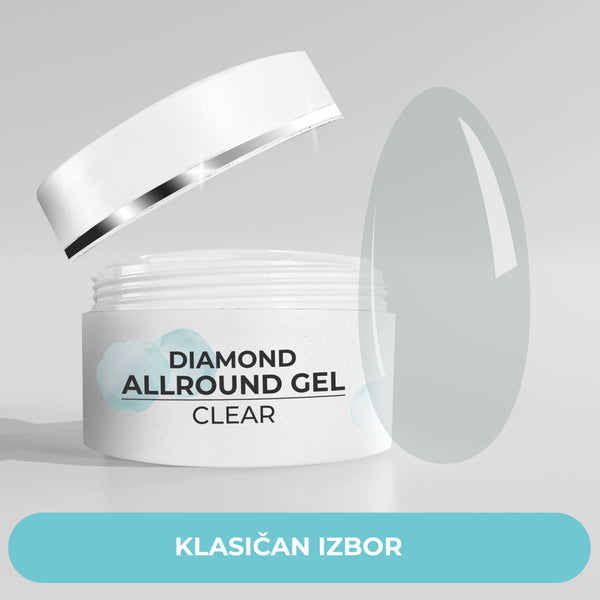 Diamond Allround Gel - Prozirni