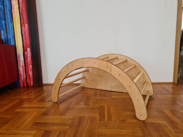 MONTESSORI ARCH / luk s daskom, penjalica i ljuljalica