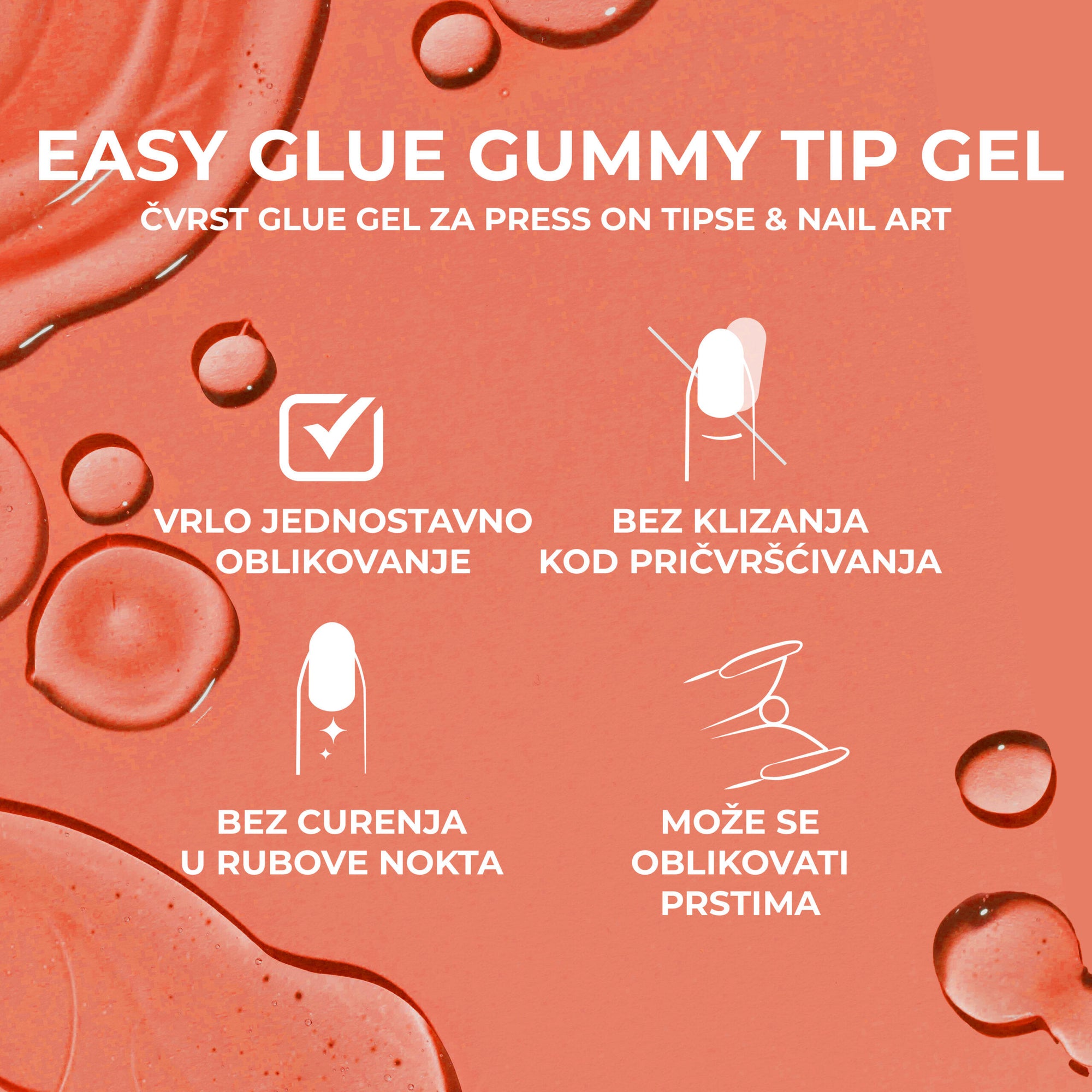 Easy Glue – Gummy Gel za tipse