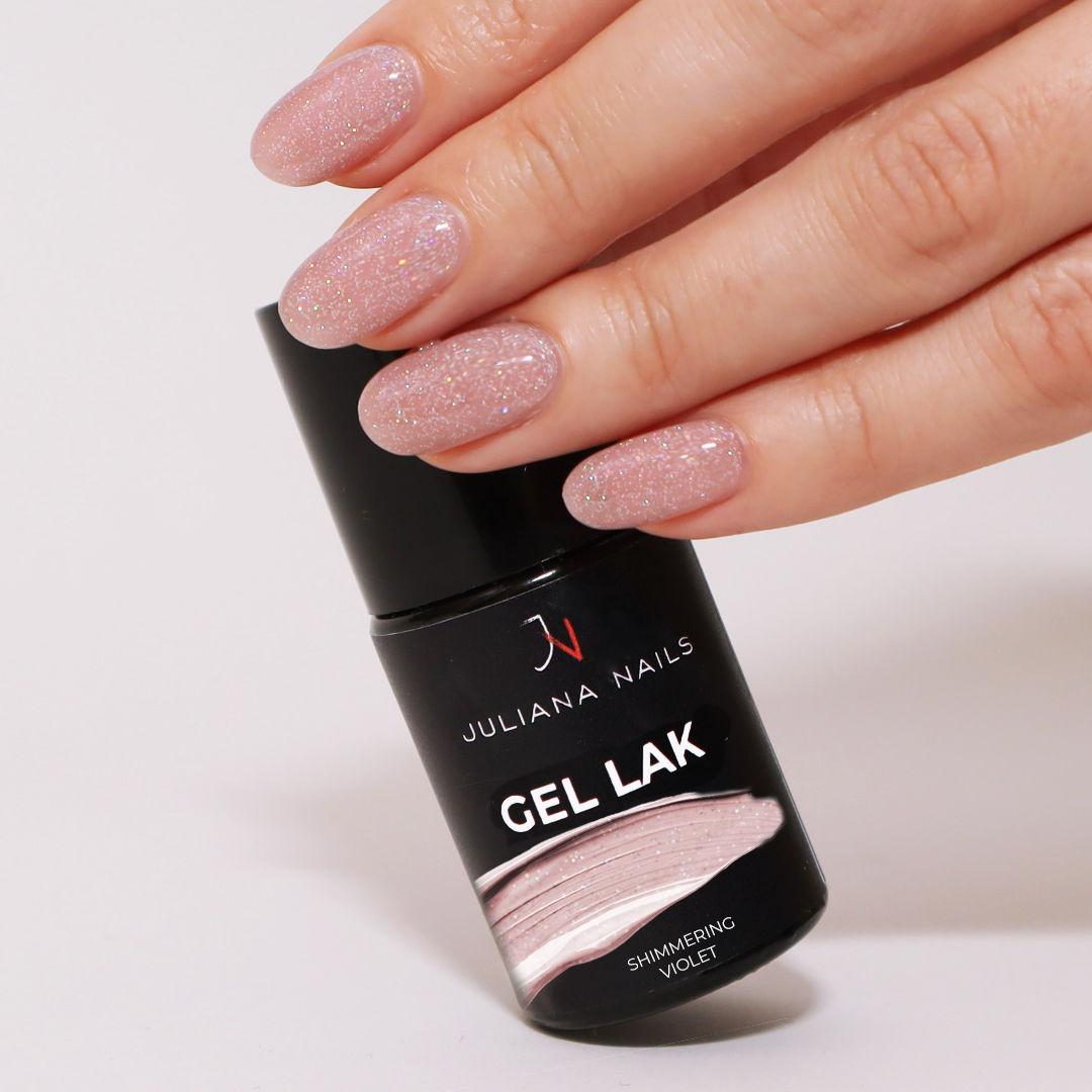 Gel lak Shimmering Violet 6ml