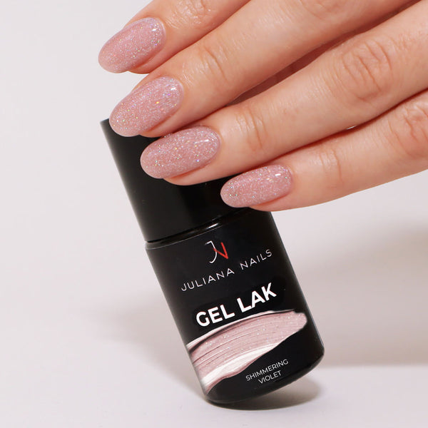 Gel lak Shimmering Violet 6ml