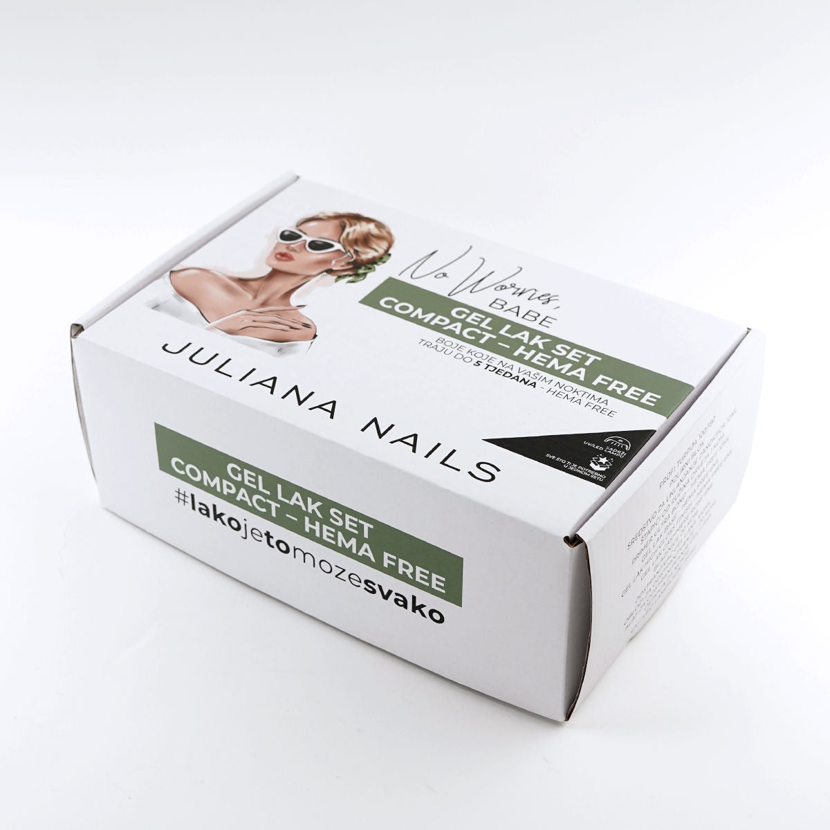 Gel lak set – Compact – HEMA FREE