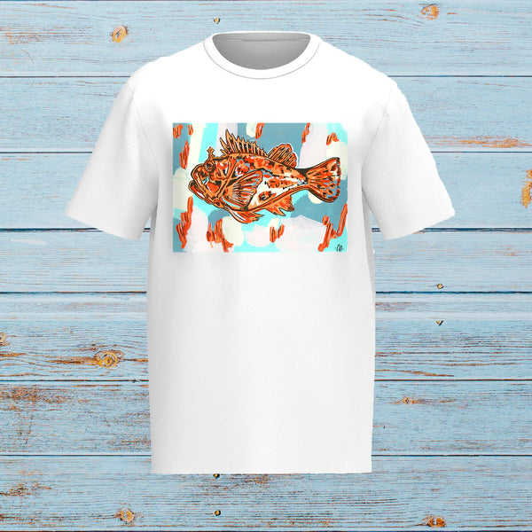 T-shirt - Vintage red grouper
