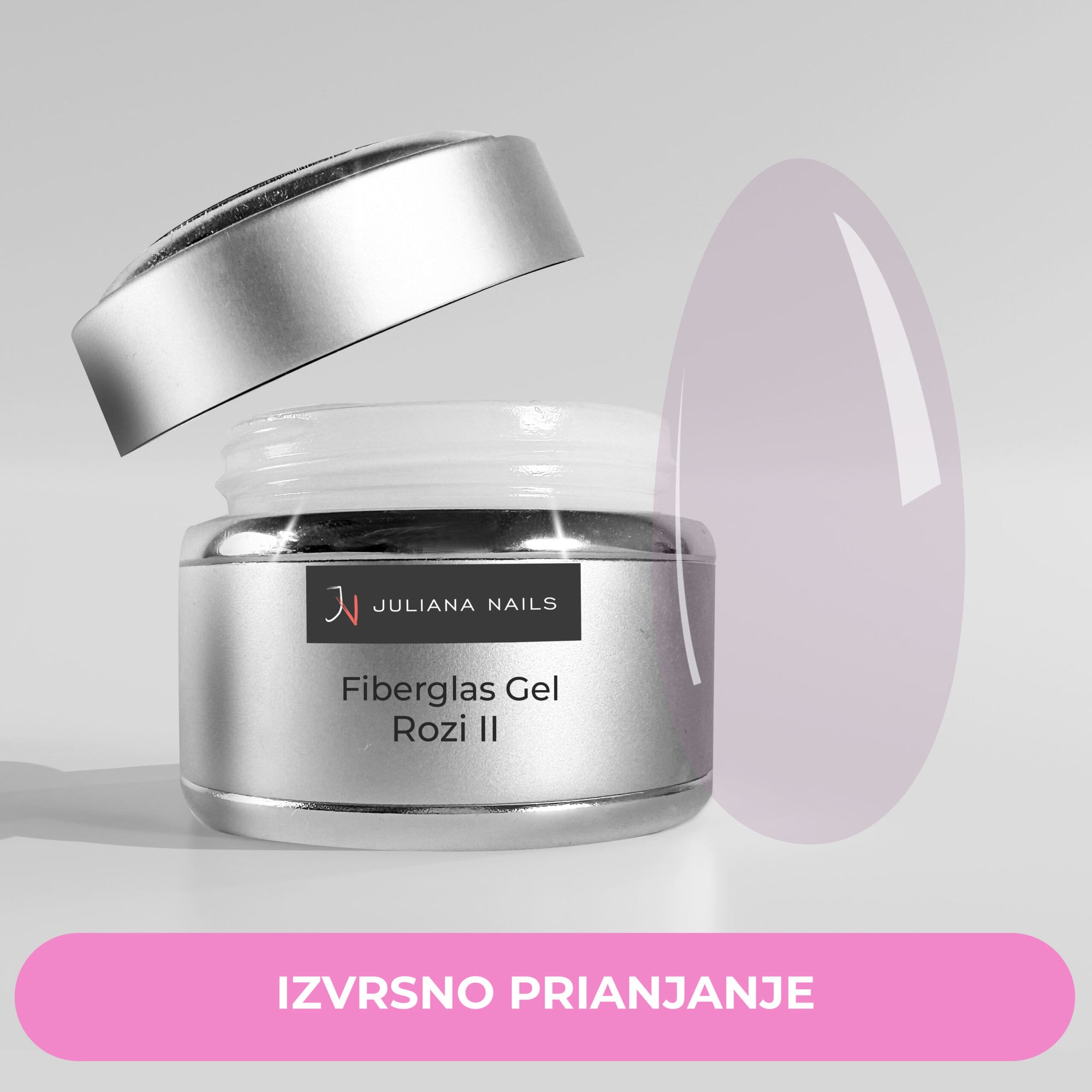 Fiberglas gel rozi II