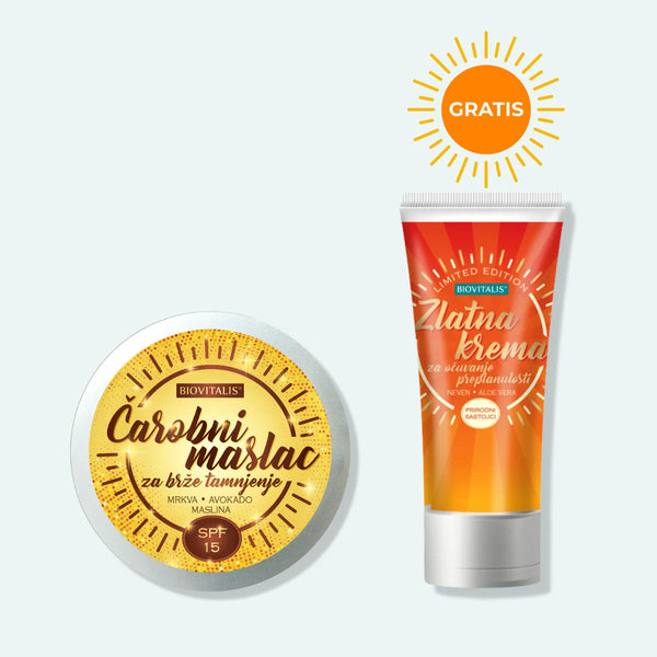 Čarobni maslac za brže tamnjenje SPF15