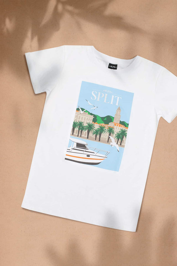 Ženski T-shirt RAZGLEDNICA SPLIT