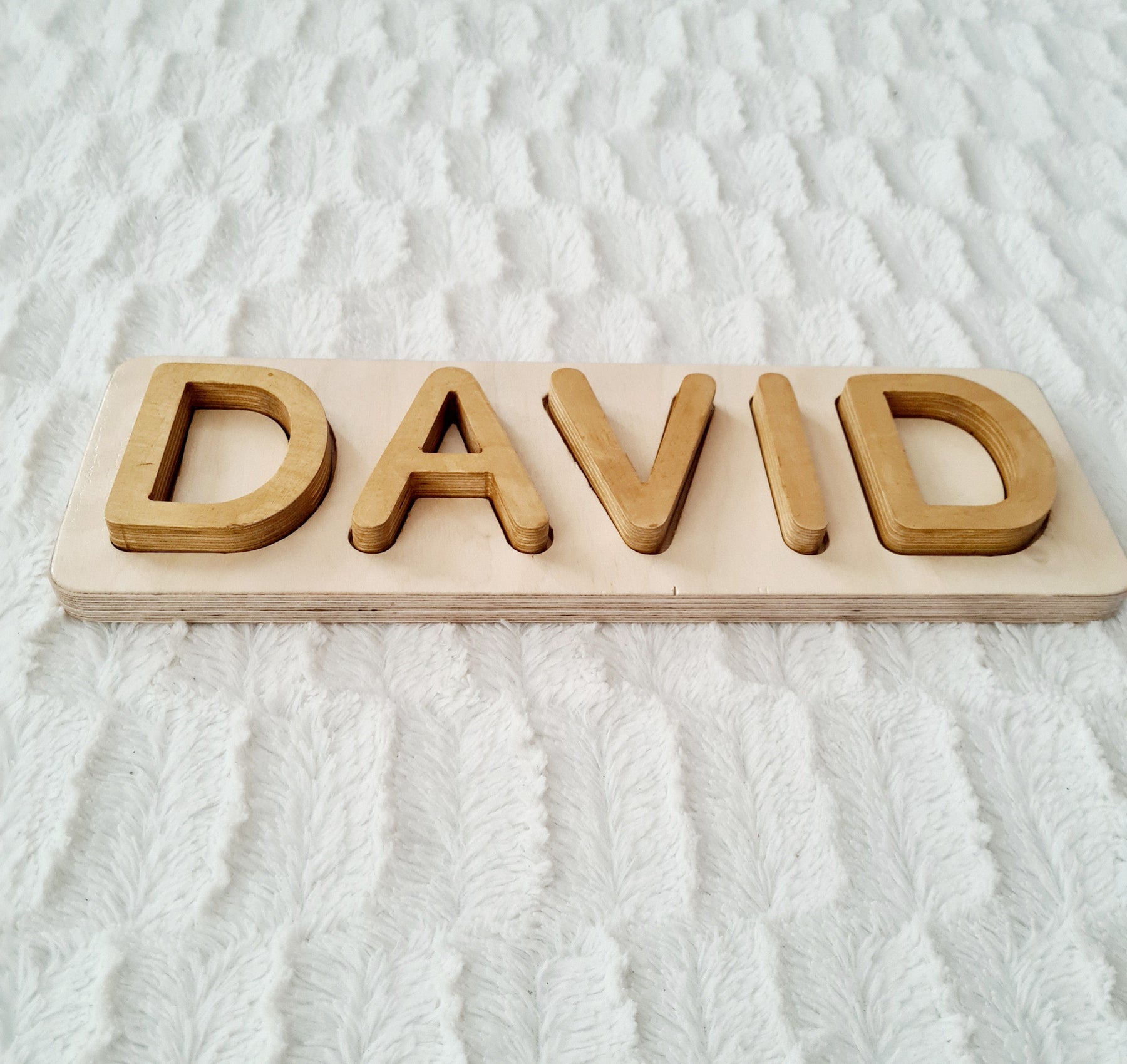 MY NAME / Montessori slagalica  / drvo