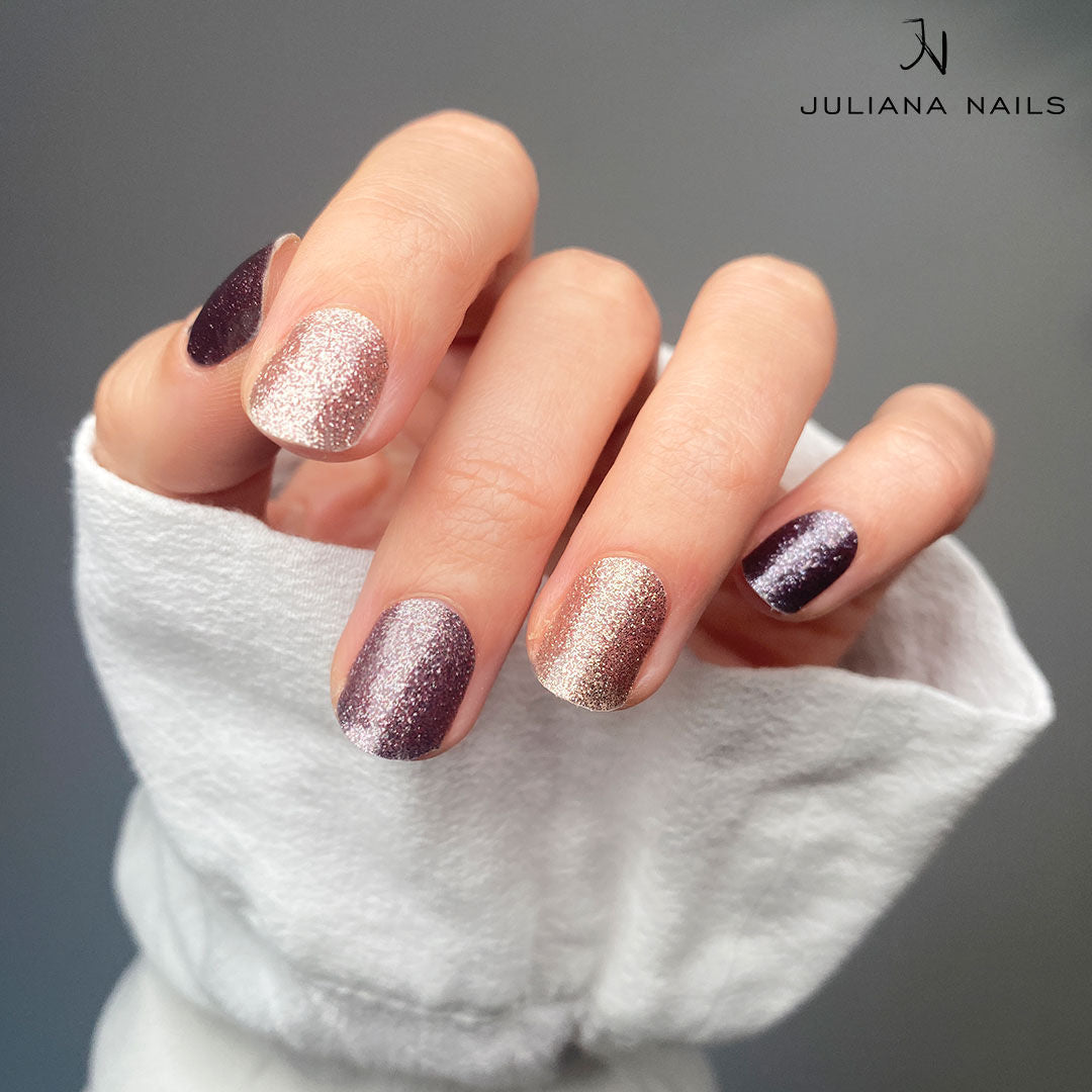 Nail Quickies – samoljepljive lak folije za nokte – Twinkle Harmony (20 kom.)