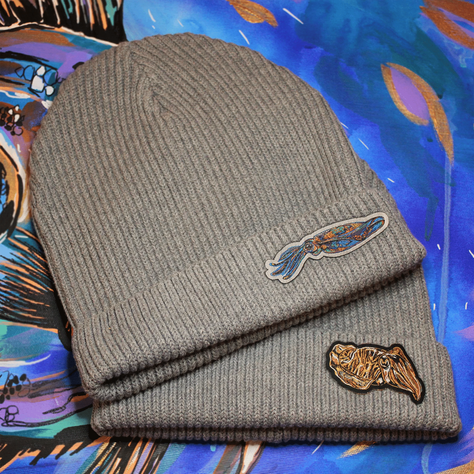 Fisherman beanie - grey
