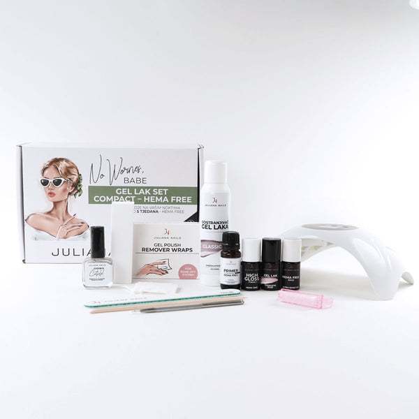 Gel lak set – Compact – HEMA FREE