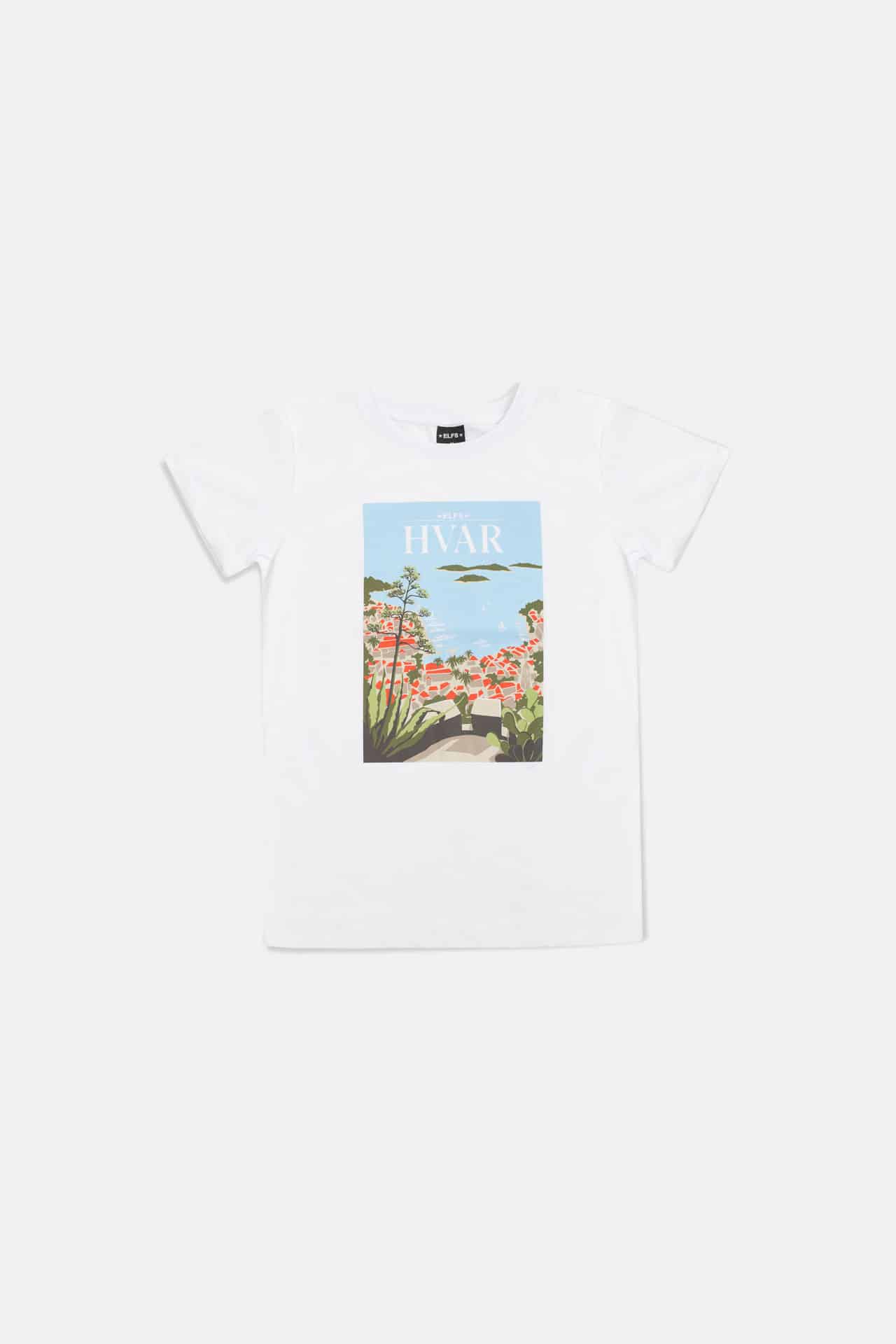 Ženski T-shirt RAZGLEDNICA HVAR