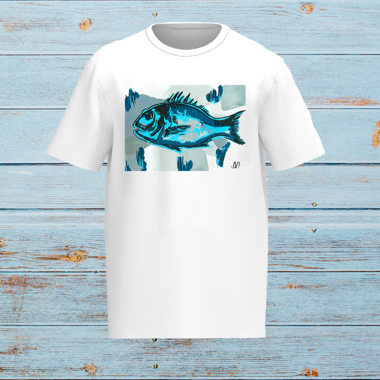 T-shirt - Vintage sea bream