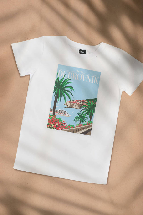 Ženski T-shirt RAZGLEDNICA DUBROVNIK