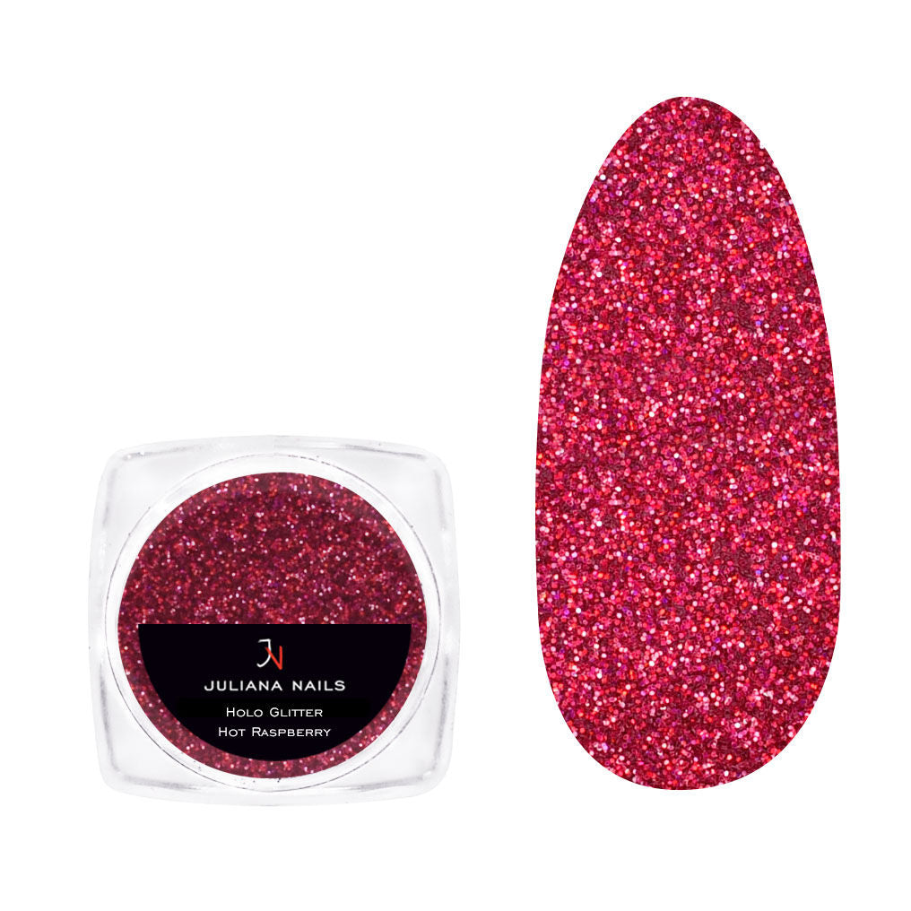 Holo Glitter – Hot Raspberry