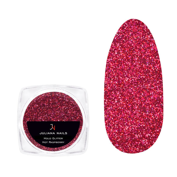 Holo Glitter – Hot Raspberry