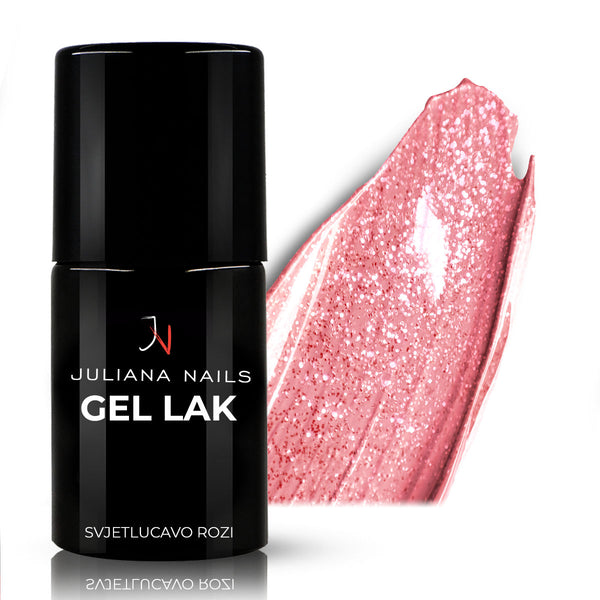 Gel lak Svjetlucavo rozi 6ml