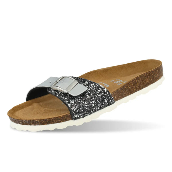 Mara Silver Glitter