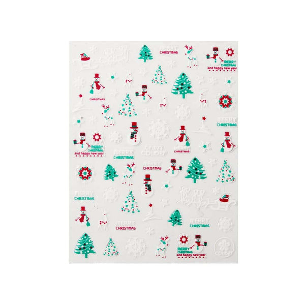Nail Sticker – Glow in the dark – X-Mas 2