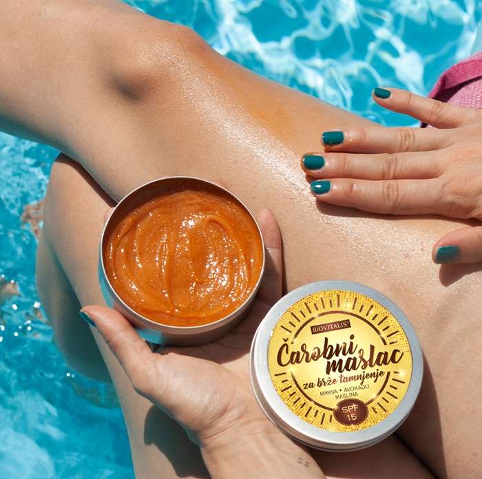 Čarobni maslac za brže tamnjenje SPF15