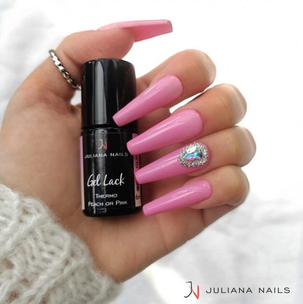Gel lak Thermo Peach Or Pink 6ml