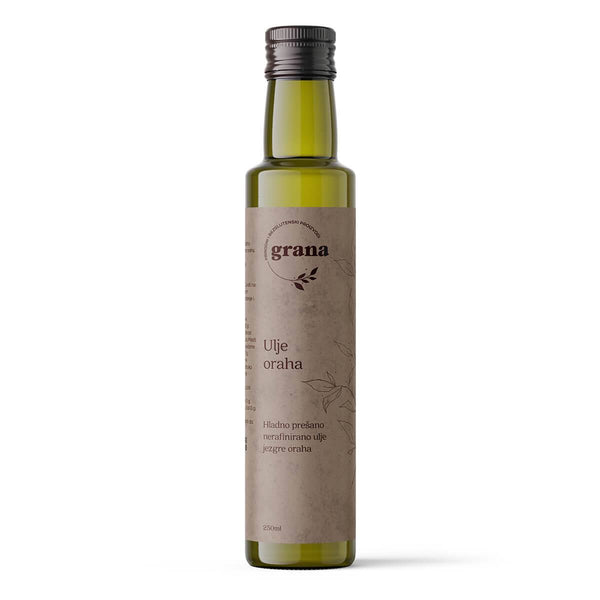 Orahovo ulje hladno prešano EKO 250 ml
