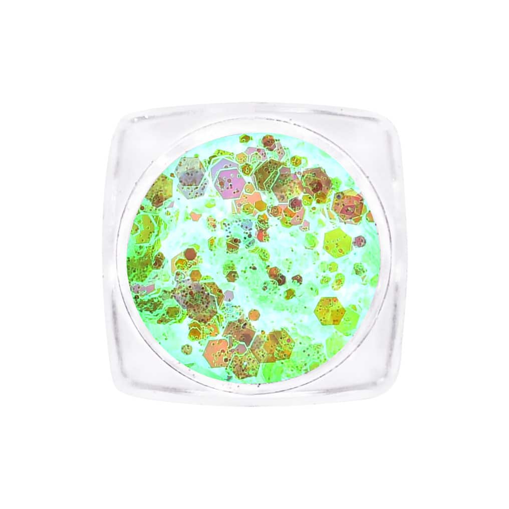 Glow in the Dark Glitter Mix - Fantasy