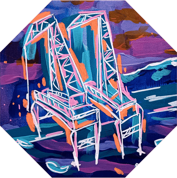 Umbrella - Rijeka cranes I